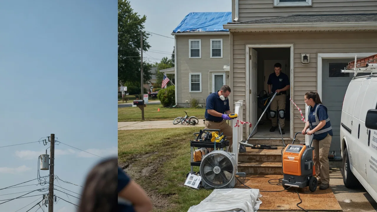 Water Damage Repair in Chatfield, OH near me